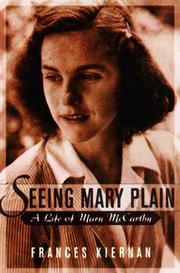 Cover of Seeing Mary Plain by Frances Kiernan