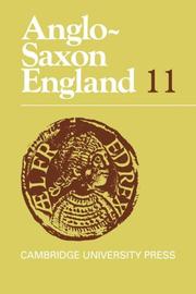 Cover of Anglo-Saxon England by Peter Clemoes