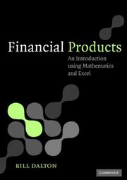 Cover of Financial Products by Bill Dalton