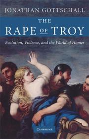 Cover of The Rape of Troy by Jonathan Gottschall