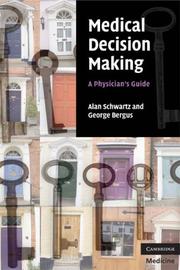 Cover of Medical decision making by Schwartz, Alan