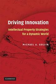 Cover of Driving Innovation by Michael A. Gollin
