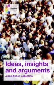 Cover of Ideas, Insights and Arguments by Michael Marland