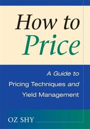 Cover of How to Price by Oz Shy 