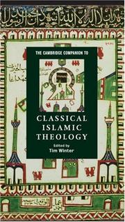 Front cover of The Cambridge Companion to Classical Islamic Theology by Tim Winter