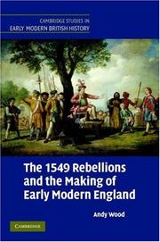 Cover of The 1549 Rebellions and the Making of Early Modern England by Andy Wood