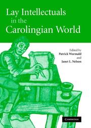 Front cover of Lay intellectuals in the Carolingian world by Patrick Wormald