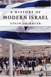 Front cover of A History of Modern Israel by Colin Shindler