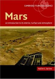 Cover of Mars by Nadine G. Barlow