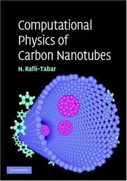 Front cover of Computational Physics of Carbon Nanotubes by Hashem Rafii-Tabar