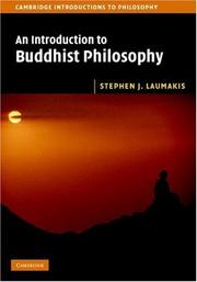Cover of An Introduction to Buddhist Philosophy (Cambridge Introductions to Philosophy) by Stephen J. Laumakis