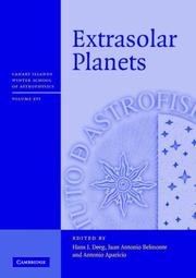 Front cover of Extrasolar planets by Canary Islands Winter School on Astrophysics (16th 2004 Puerto de la Cruz, Tenerife)