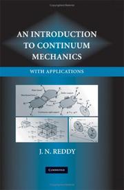 Cover of An introduction to continuum mechanics by J. N. Reddy