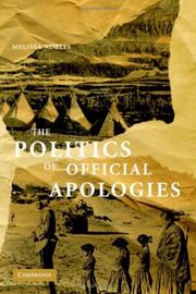 Front cover of The Politics of Official Apologies by Melissa Nobles