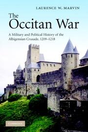 Front cover of The Occitan War by Laurence W. Marvin