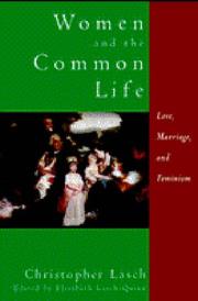 Front cover of Women and the common life by Christopher Lasch