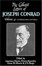 Front cover of The Collected Letters of Joseph Conrad by Joseph Conrad