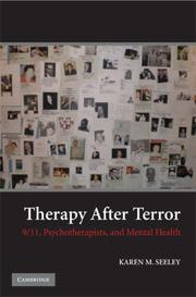 Front cover of Therapy After Terror by Karen M. Seeley