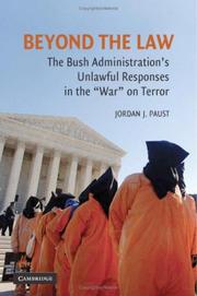 Front cover of Beyond the Law by Jordan J. Paust