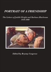 Front cover of Portrait of a Friendship by Bryony Cosgrove