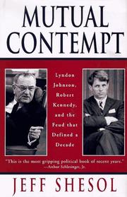 Cover of Mutual Contempt by Jeff Shesol
