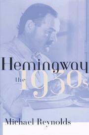 Cover of Hemingway by Michael S. Reynolds