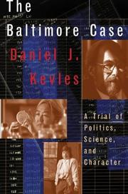 Cover of The Baltimore Case by Daniel J. Kevles