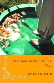 Front cover of Rhapsody in Plain Yellow by Marilyn Chin