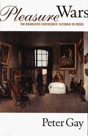 Cover of The Bourgeois experience by Peter Gay
