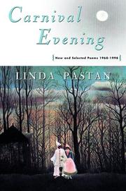 Cover of Carnival Evening by Linda Pastan