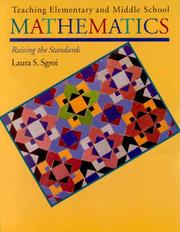 Front cover of Teaching elementary and middle school mathematics by Laura Shannon Sgroi