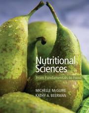 Cover of Nutritional sciences by Michelle McGuire