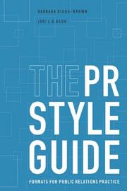 Cover of The Public Relations Styleguide by Diggs-Brown