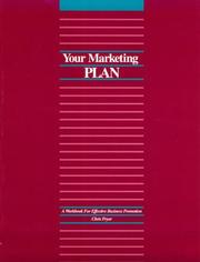 Cover of Your Marketing Plan by Chris Pryor