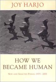 Cover of How we became human by Joy Harjo