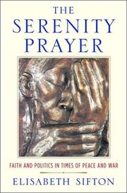 Cover of The Serenity Prayer by Elisabeth Sifton