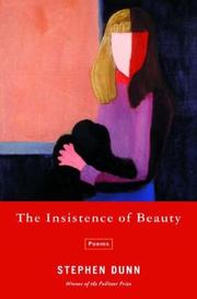 Front cover of The Insistence of Beauty by Stephen Dunn