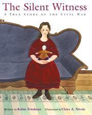 Front cover of The silent witness by Robin Friedman