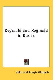 Front cover of Reginald, and Reginald in Russia by Saki