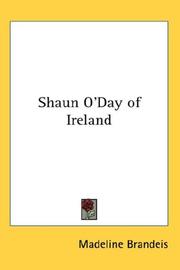 Cover of Shaun O'Day of Ireland by Madeline Brandeis