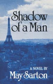 Front cover of Shadow of a man by May Sarton