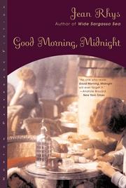 Front cover of Good morning, midnight by Jean Rhys