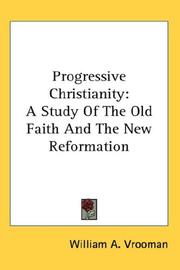 Cover of Progressive Christianity by William A. Vrooman