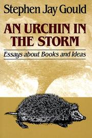 Cover of Urchin in the Storm by Stephen Jay Gould
