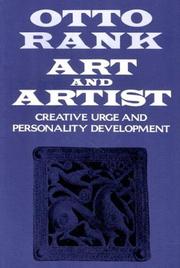 Cover of Kunst und künstler by Otto Rank