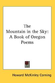Front cover of The Mountain in the Sky by Howard McKinley Corning