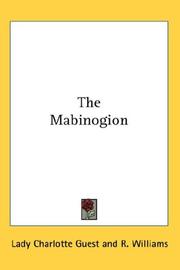 Cover of The Mabinogion by Unknown