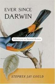 Cover of Ever since Darwin by Stephen Jay Gould