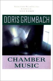 Cover of Chamber music by Doris Grumbach