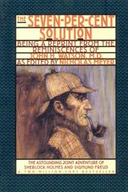 Cover of The Seven-Per-Cent Solution by Nicholas Meyer